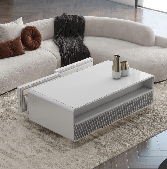 Timber Smart Table 135 L – Full White (New Version)